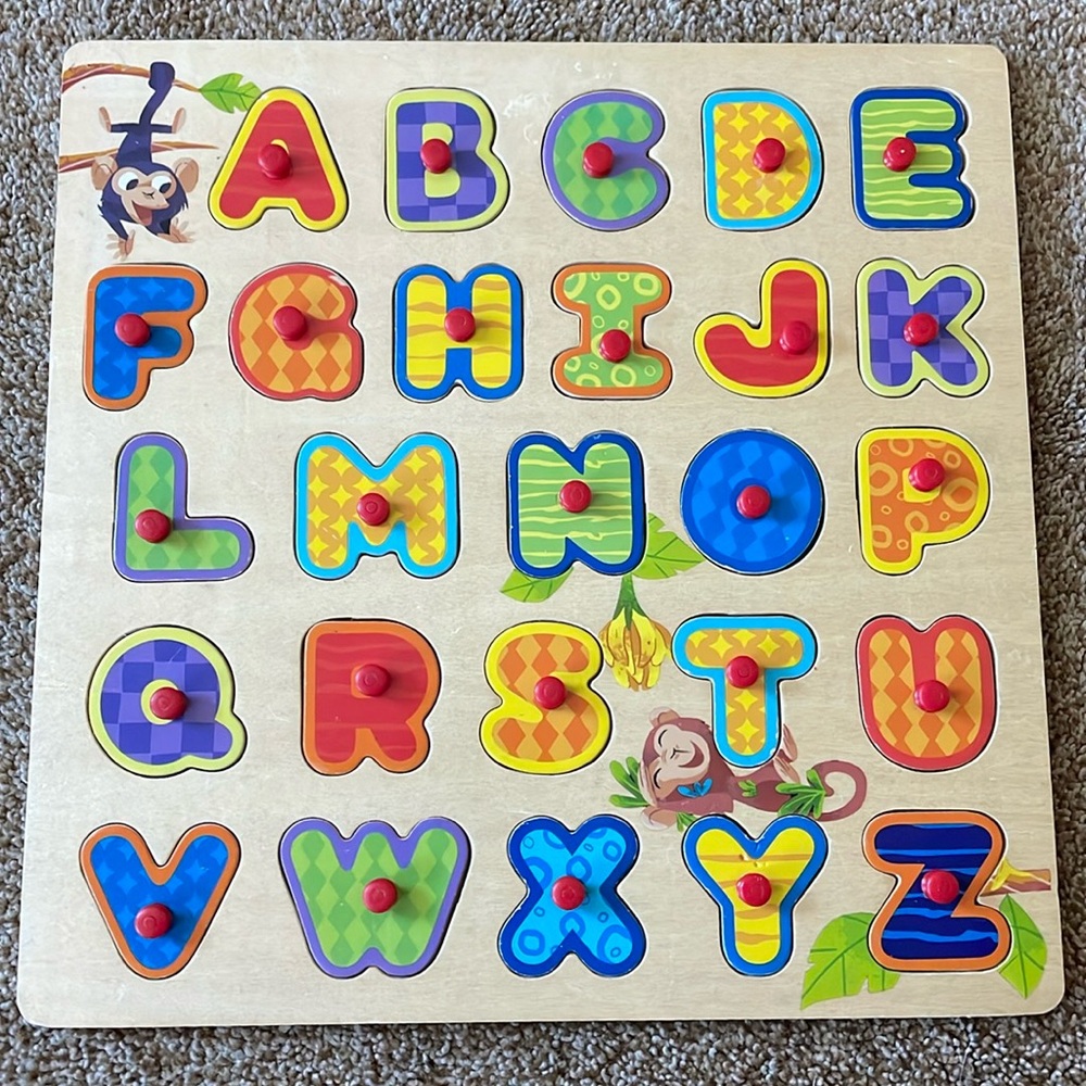 Toys R Us Wooden ABC puzzle